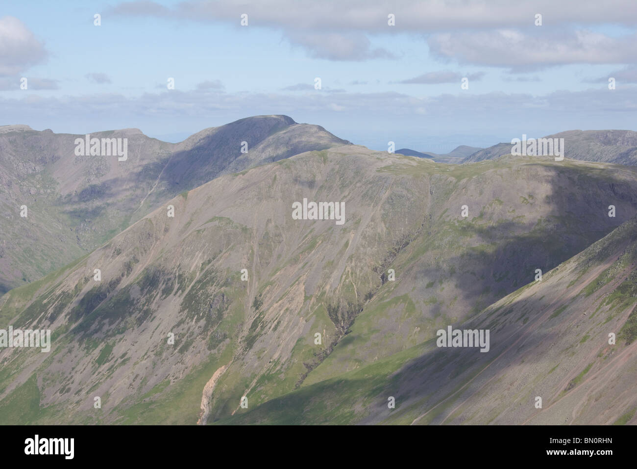 Kirk est passé de grandes Crag, Lake District, en Angleterre, Banque D'Images