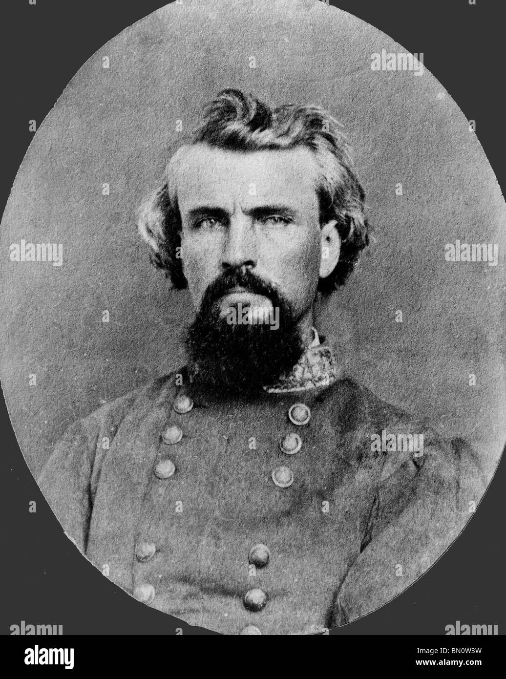 Général Nathan B. Forrest - général confédéré - Guerre civile USA Banque D'Images