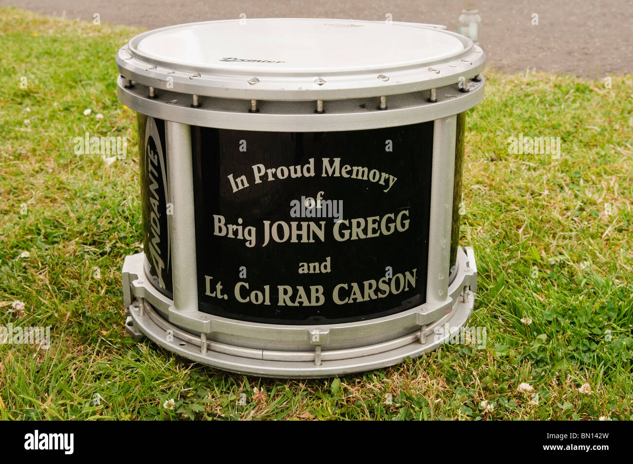 25 juin 2010, protestant Rathcoole garçons prennent part à l'Newtownabbey. District Cloughfern Ordre d'Orange tient sa douzième 'Mini' parade. Banque D'Images