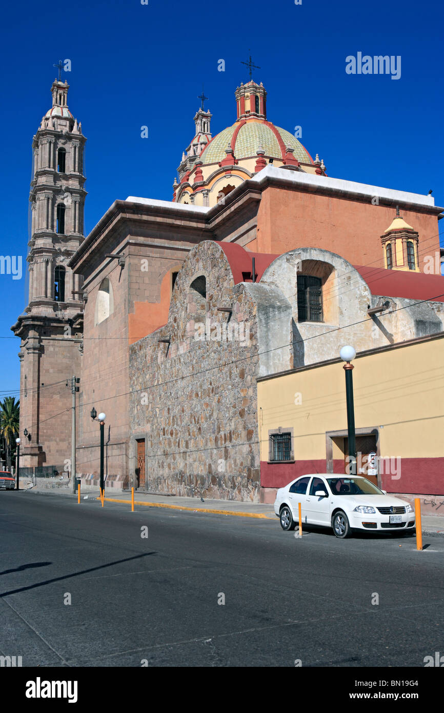 Santuario de Guadalupe (1800), San Luis Potosi, San Luis Potosi, Mexique Banque D'Images