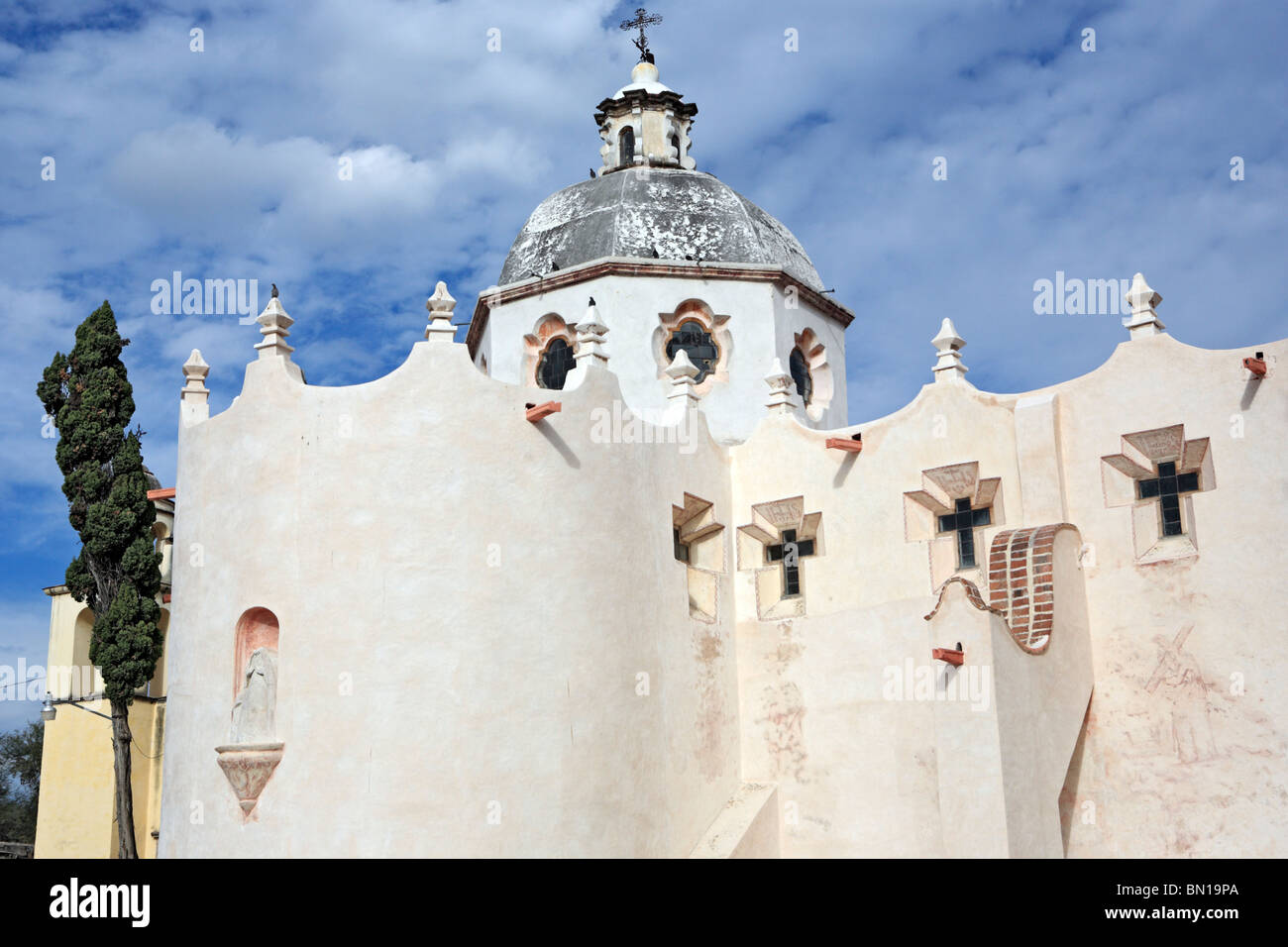 Sanctuaire de Jésus Nazareno (1766), Atotonilco El Grande, l'état de Guanajuato, Mexique Banque D'Images