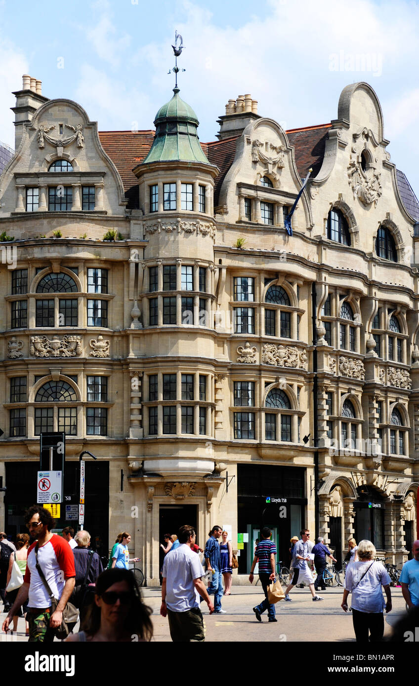 Scène de rue d'Oxford Banque D'Images