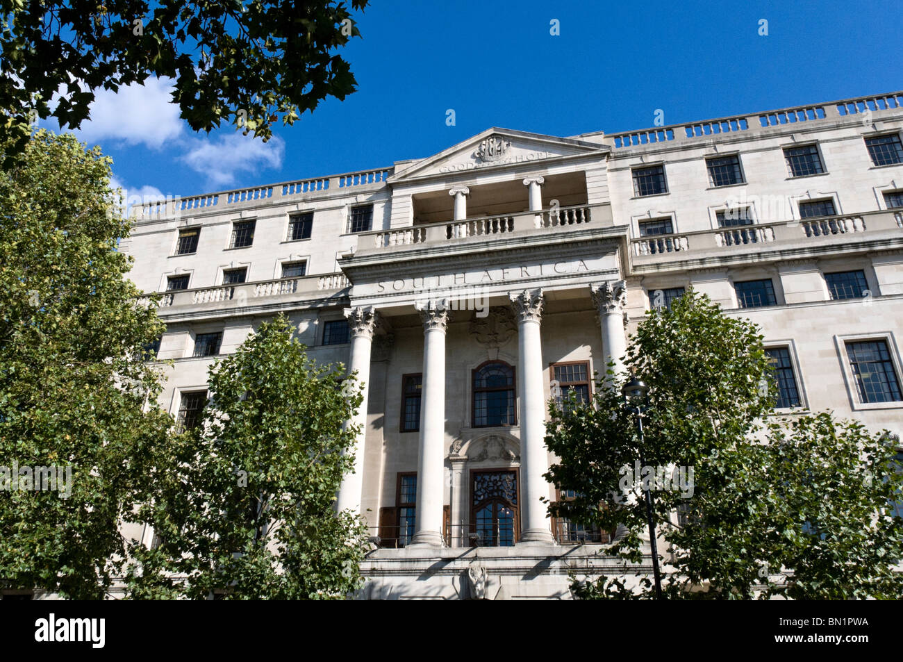 Maison de l'Afrique du Sud, Londres, UK Banque D'Images