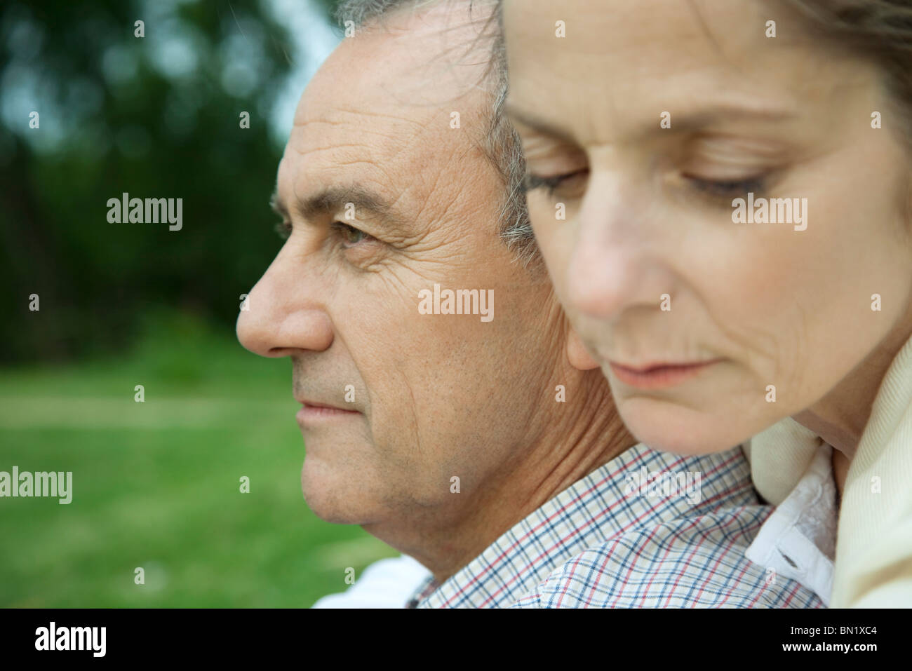 Jeune couple, portrait Banque D'Images