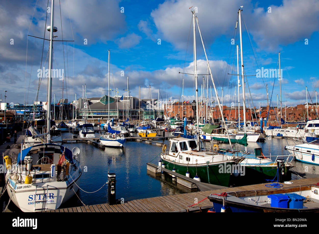 La Marina, Kingston Upon Hull, dans le Yorkshire Banque D'Images