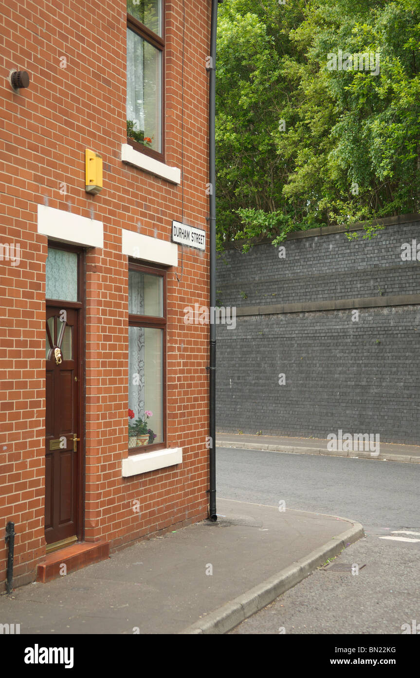 Chambre à la fin de la rue,Rochdale Banque D'Images