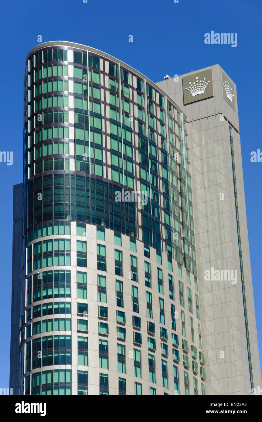 Crown Towers, partie de la Crown Casino and Entertainment Complex, Melbourne, Australie Banque D'Images