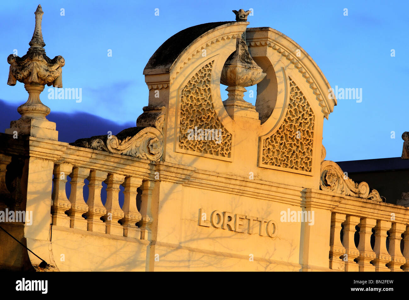 Maison mitoyenne, Fitzroy, Melbourne, Australie Banque D'Images