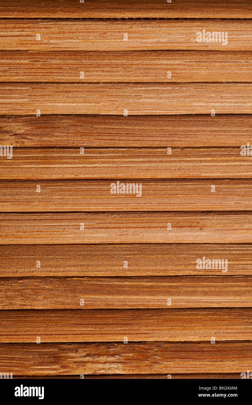 Tapis à lattes bambou naturel dans des tons bruns d'arrière-plan Banque D'Images