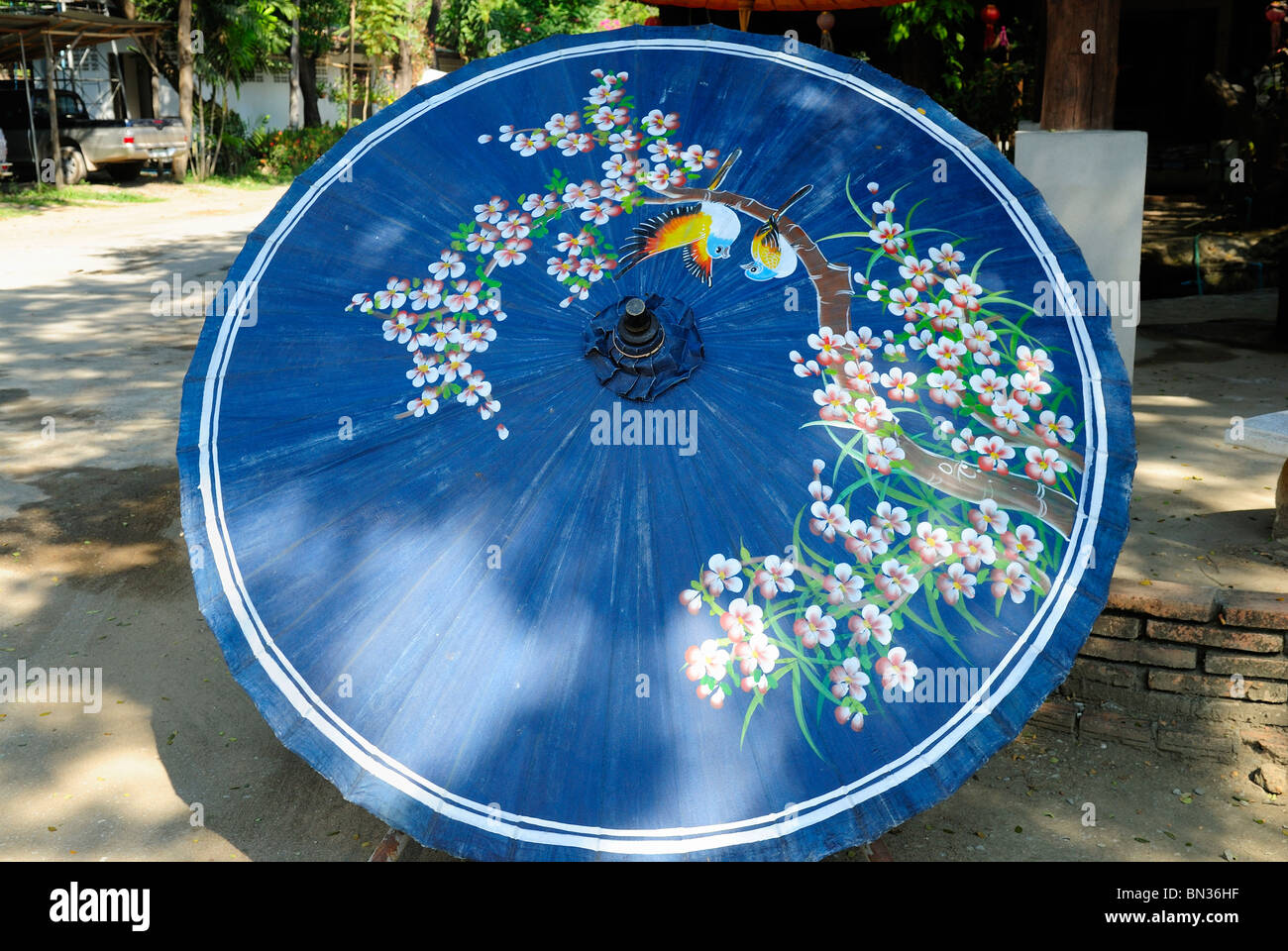 L'usine, Borsang village, Chiang Mai, Thaïlande, Asie Banque D'Images L'usine, Borsang village, Chiang Mai, Thaïlande, Asie Banque D'Images