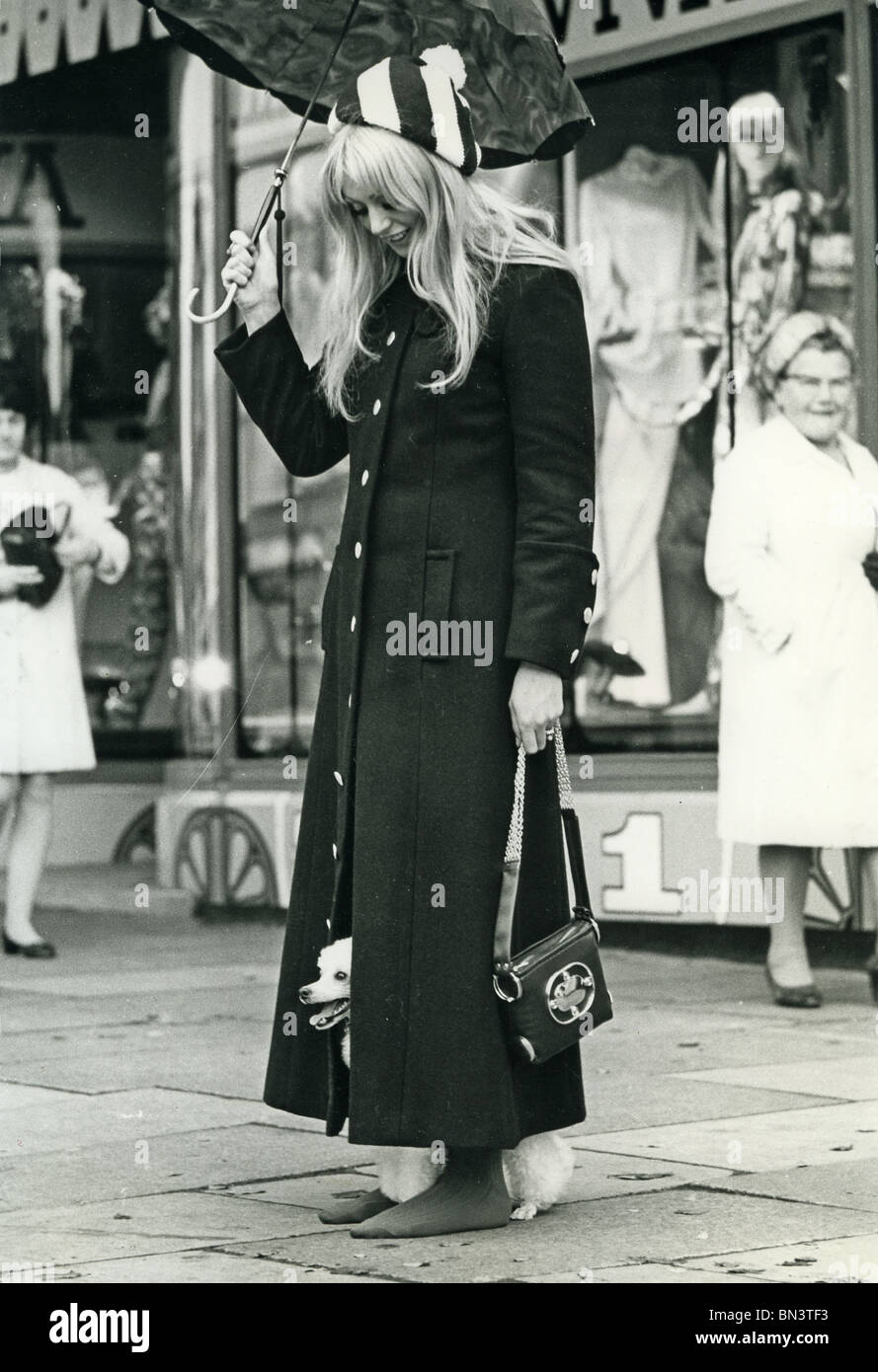 KINGS ROAD FASHION en 1966 - photo Tony Gale Banque D'Images