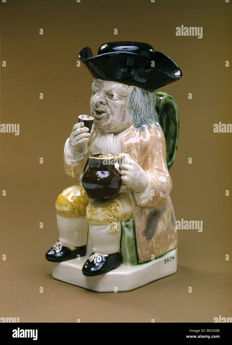 Toby jug. Angleterre, fin du xviiie siècle Banque D'Images
