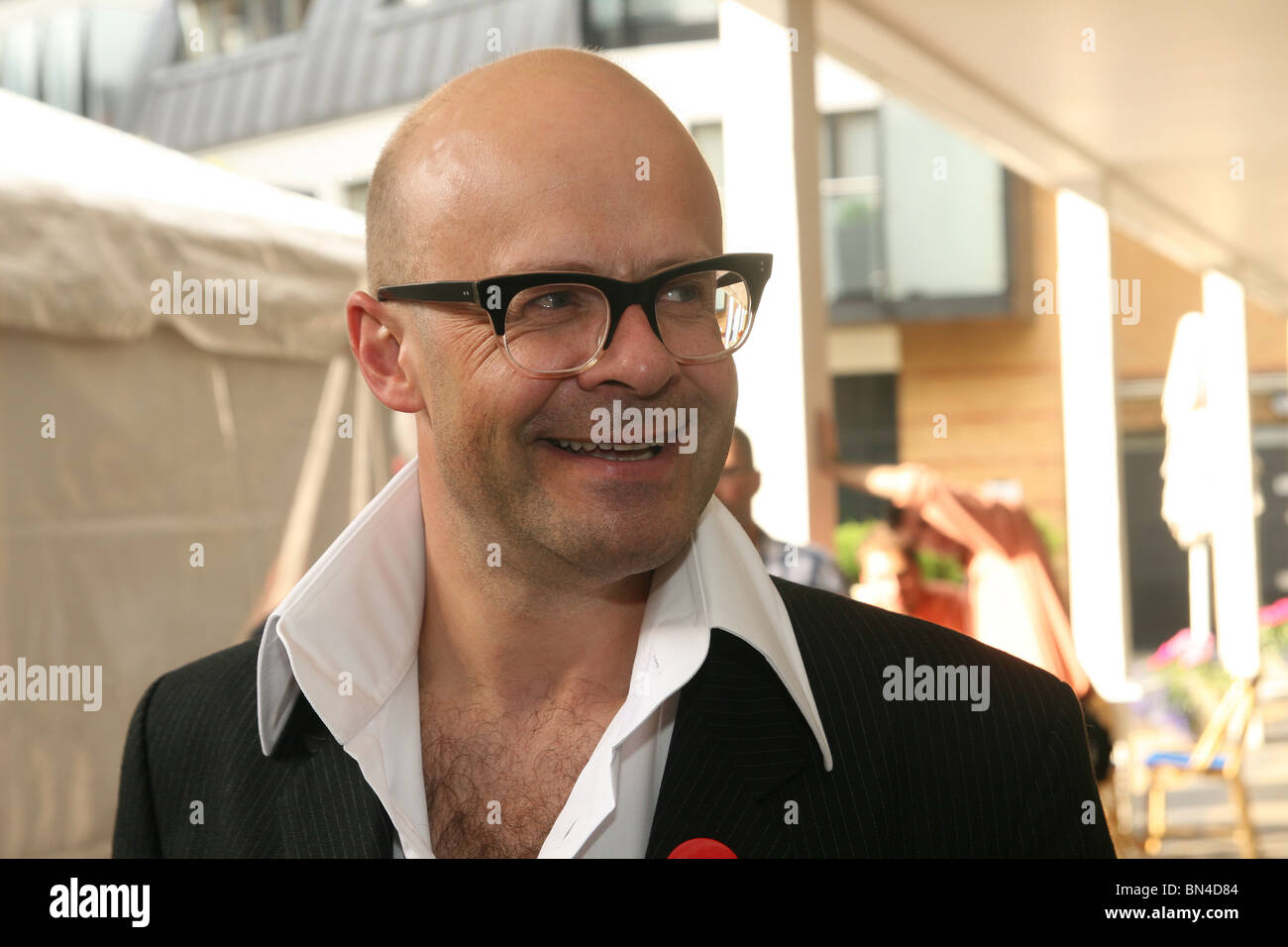 Le comédien Harry Hill à Londres Banque D'Images