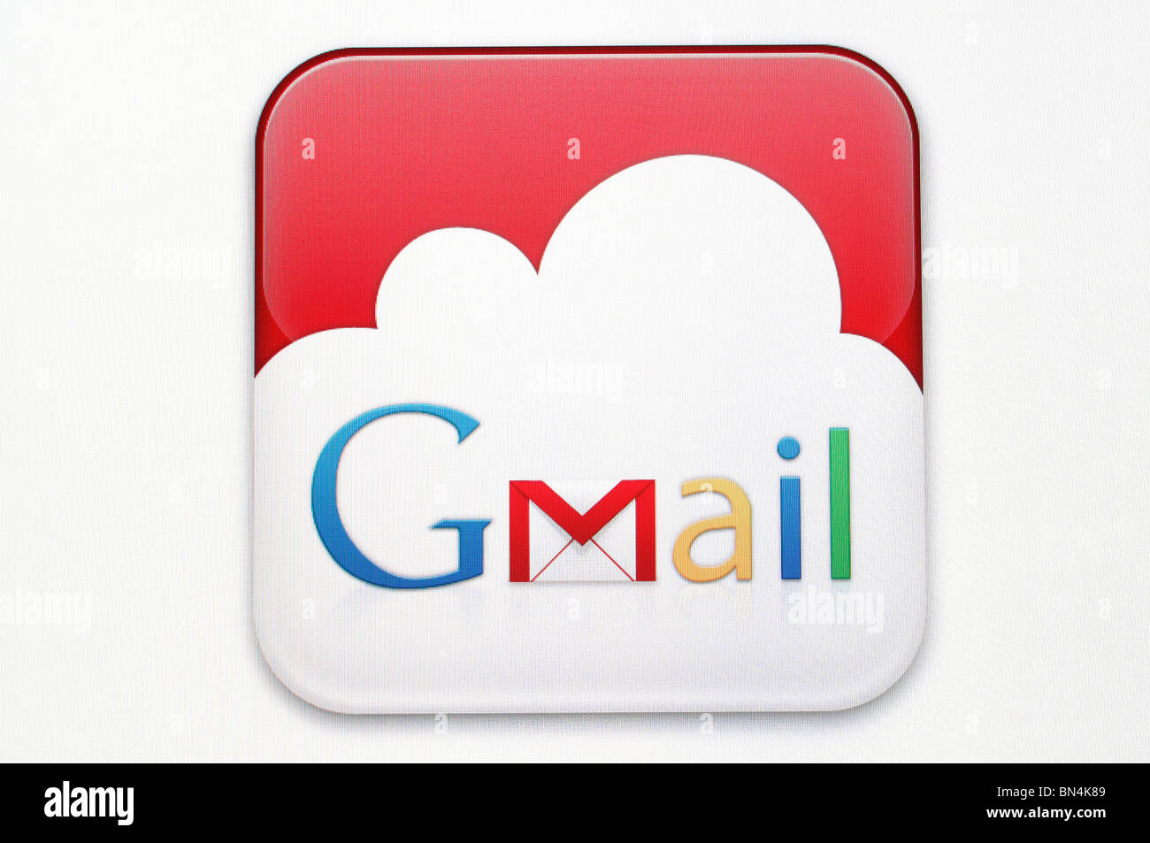 Logo de Gmail Banque D'Images