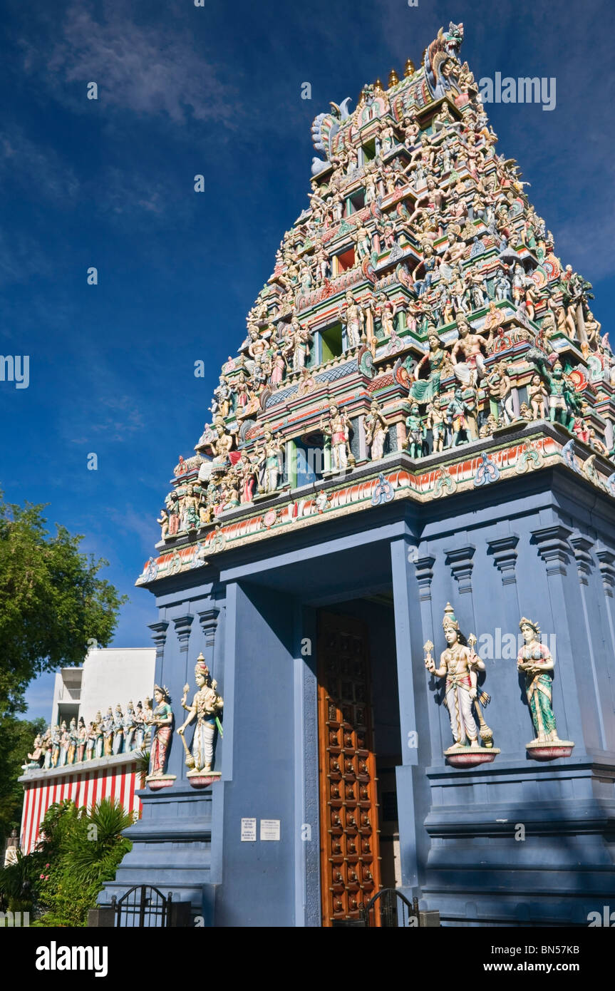 Sri Srinivasa Perumal Temple Hindou de Singapour Little India Banque D'Images