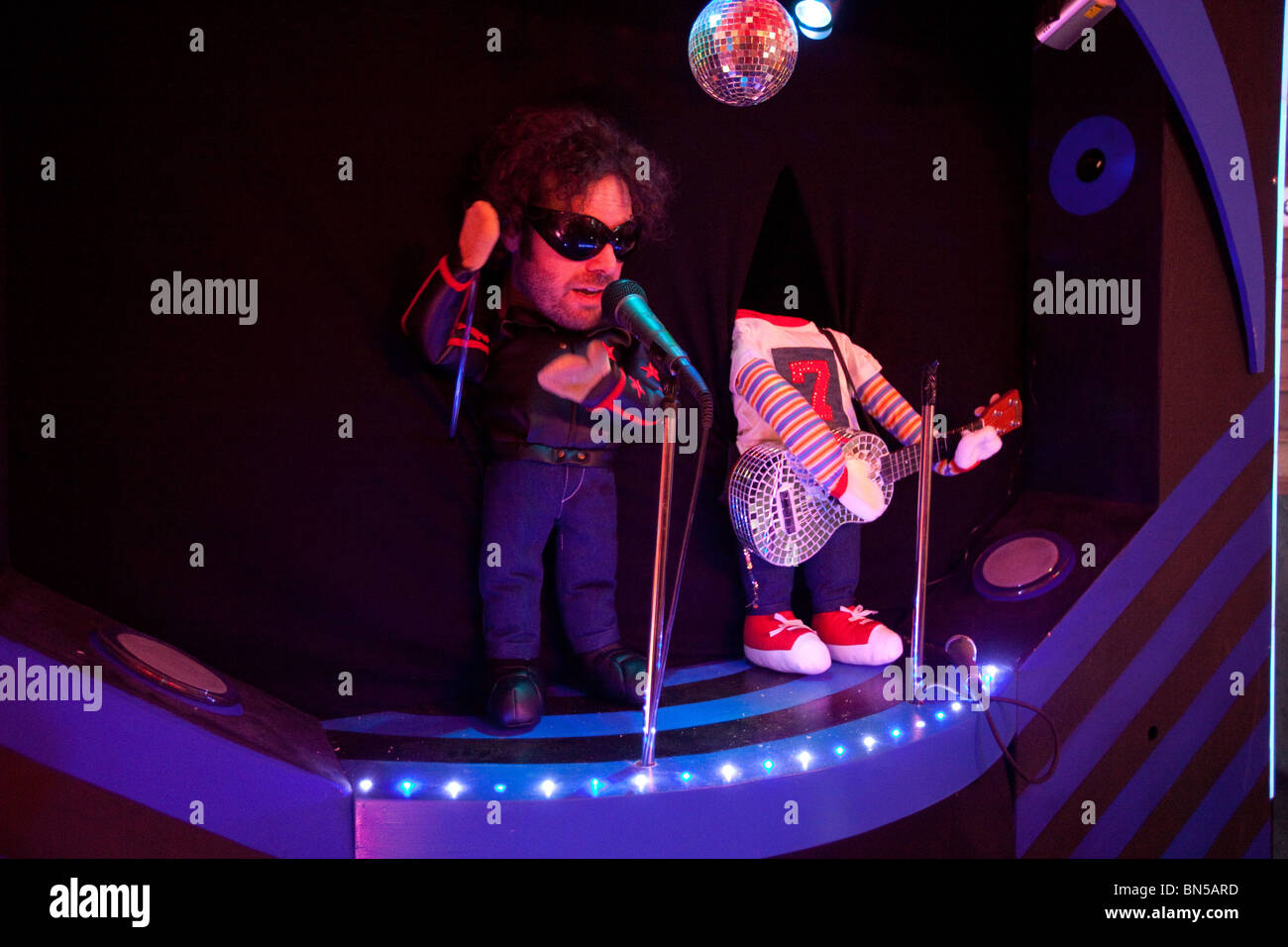 Le Temple de la sainte Bono, Shangri-la Glastonbury Festival 2010 Banque D'Images