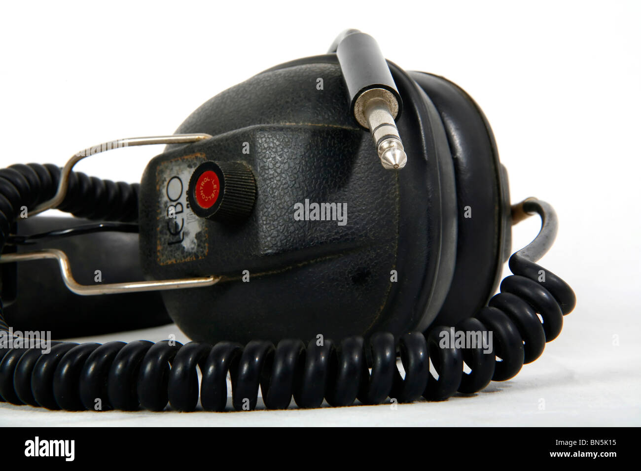 Casque d’écoute Banque D'Images