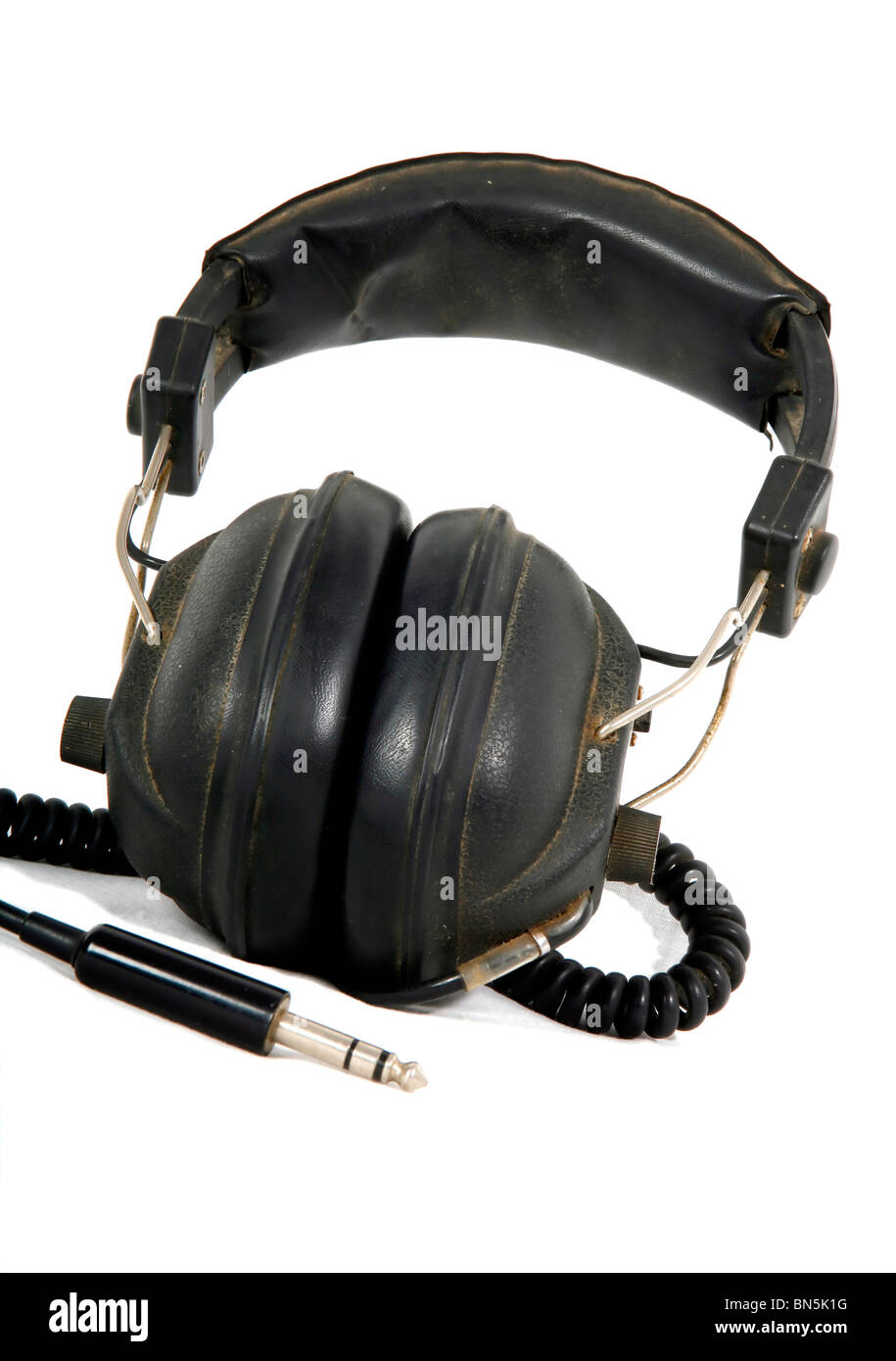 Casque d’écoute Banque D'Images