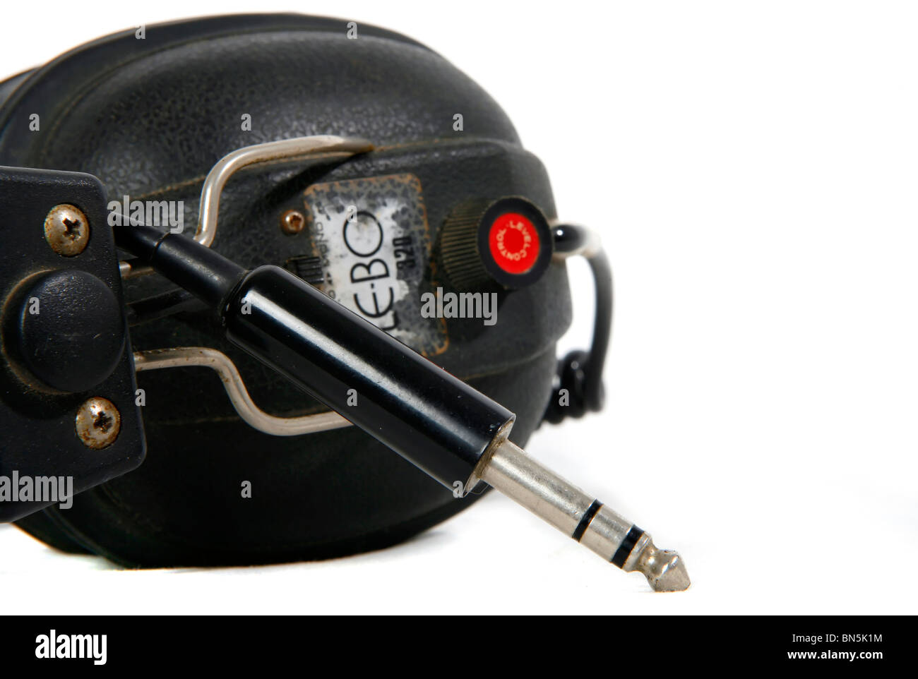 Casque d’écoute Banque D'Images