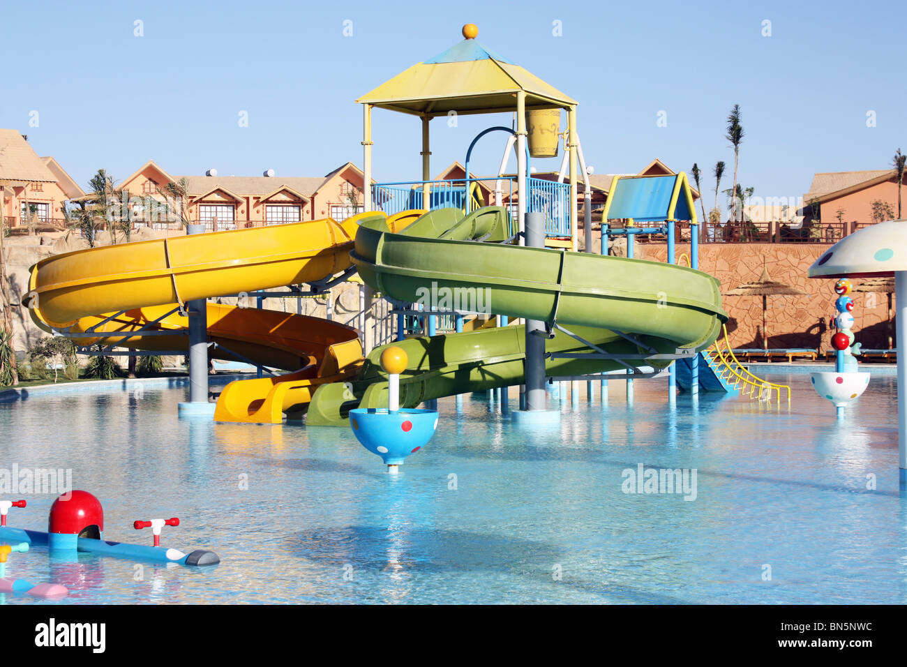 Jungle Aqua Park Hotel Hurghada Egypte Banque D'Images