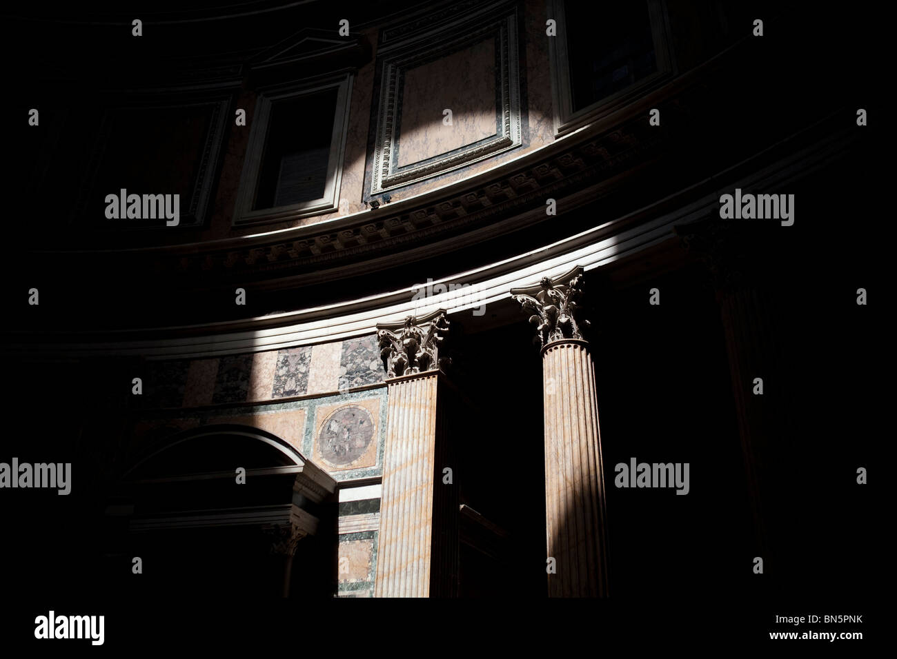 Panthéon, Rome Italie Banque D'Images