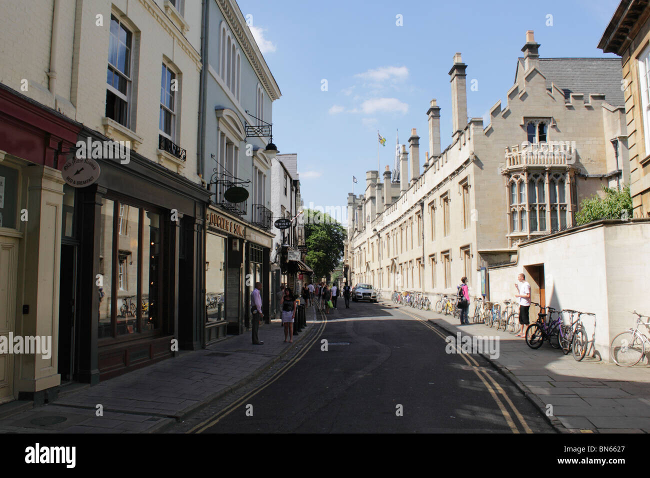 Turl Street Oxford Juin 2010 Banque D'Images