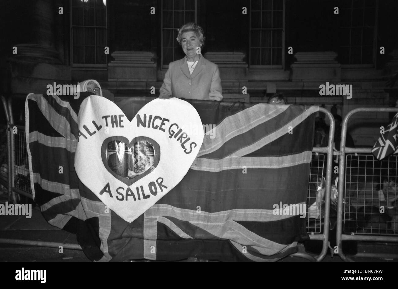 Londres à la veille du mariage royal entre le Prince Andrew et Sarah Ferguson, Juillet 1986 Banque D'Images