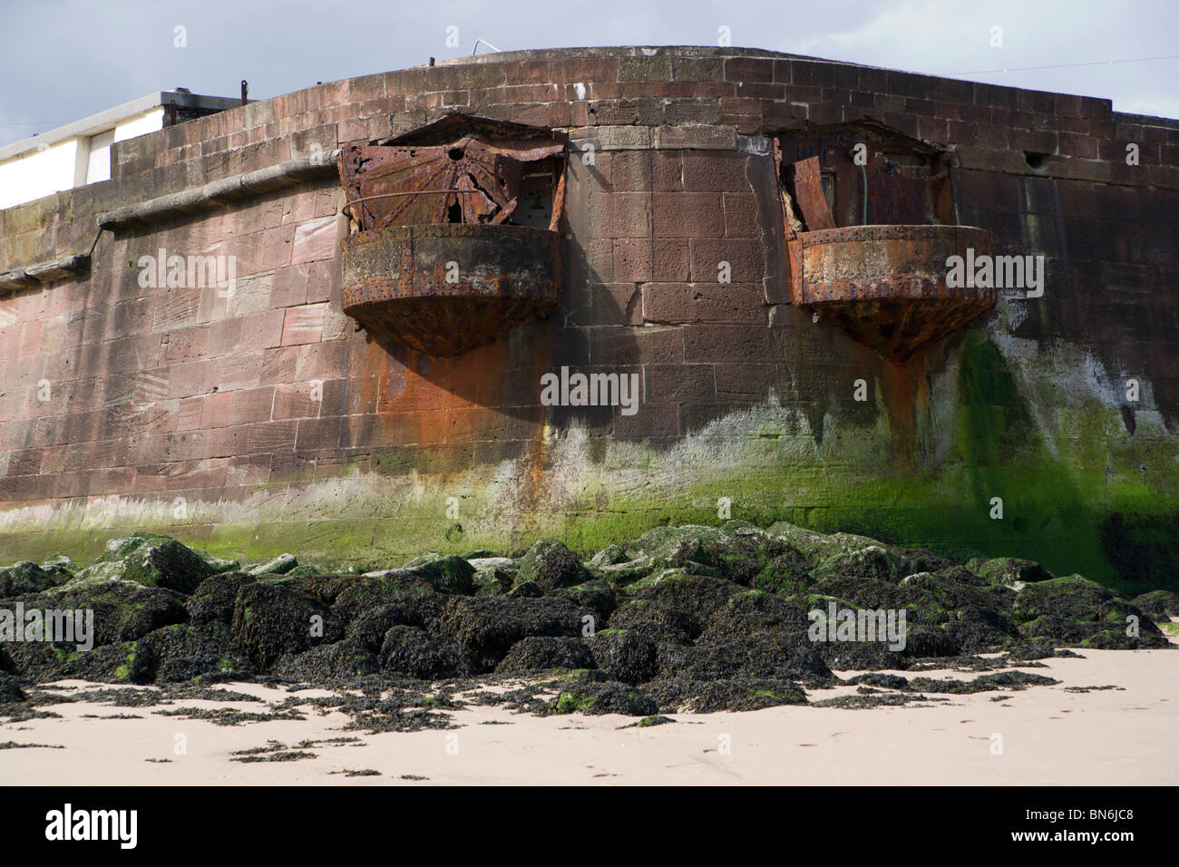 New Brighton, sur la côte de Wirral un populaire sea side resort à Wallasey depuis l'époque victorienne. Maintenant à la régénération (2010) Banque D'Images