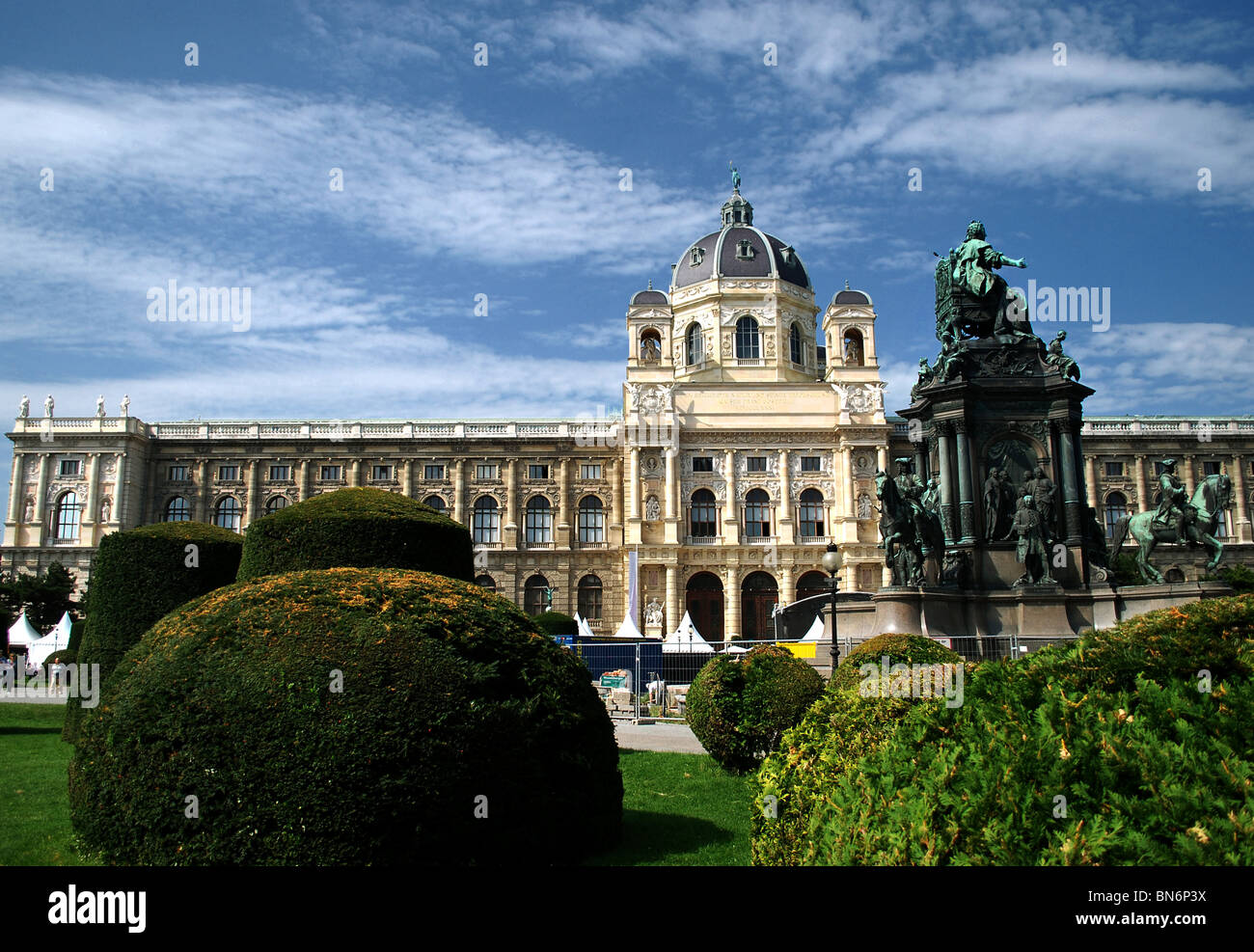 Naturhistorisches Museum Wien (Musée d'histoire naturelle de Vienne) à Maria-Theresien-Platz, Vienne Banque D'Images