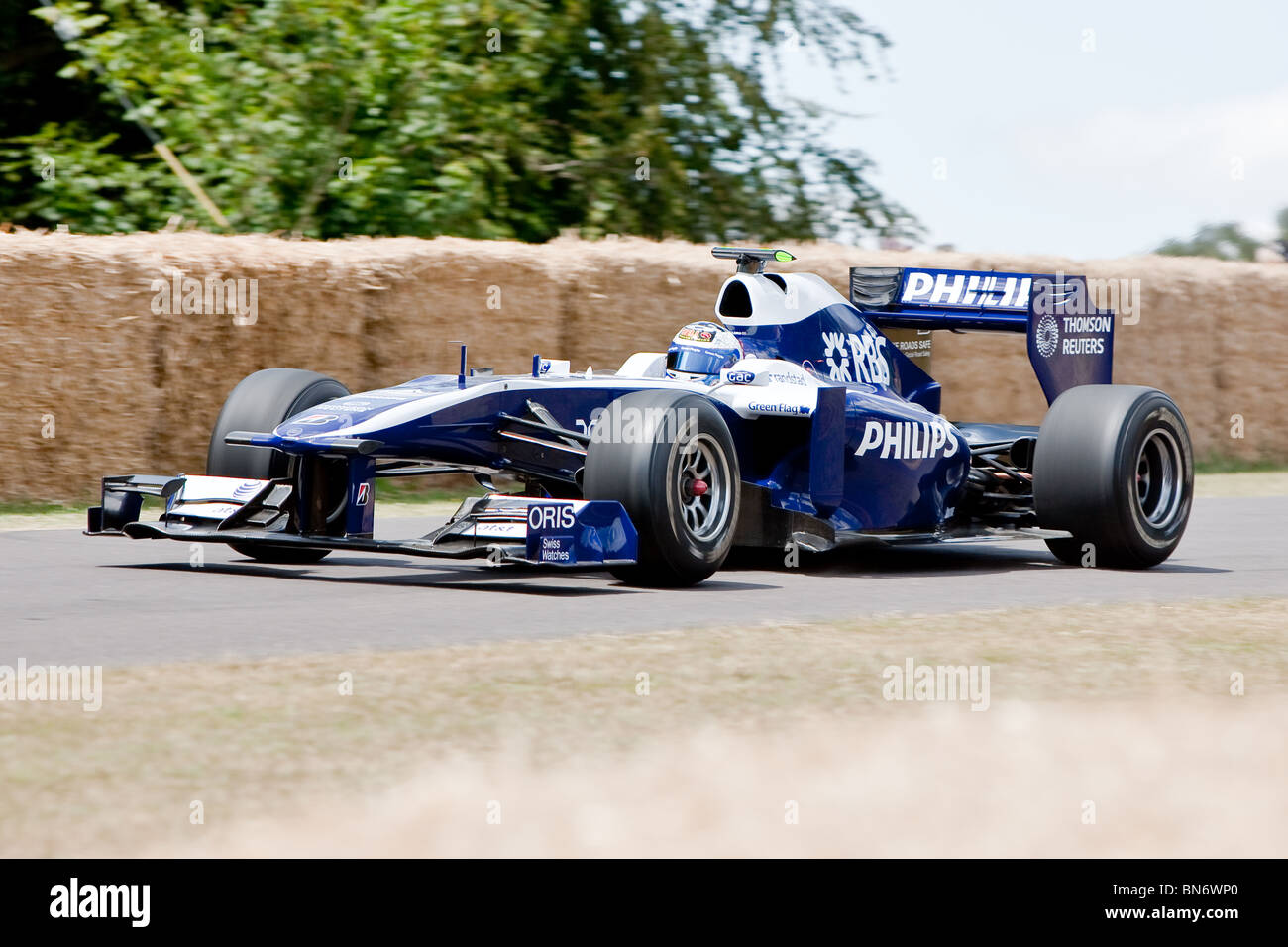 Williams FW18 Renault dans l'Goodwood Festival of Speed 2010 Banque D'Images