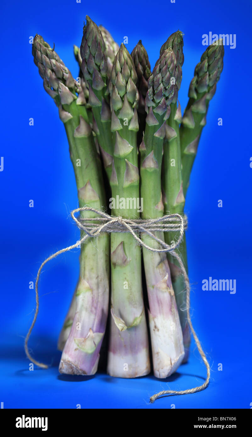 Asperges CUITS FRAIS Banque D'Images