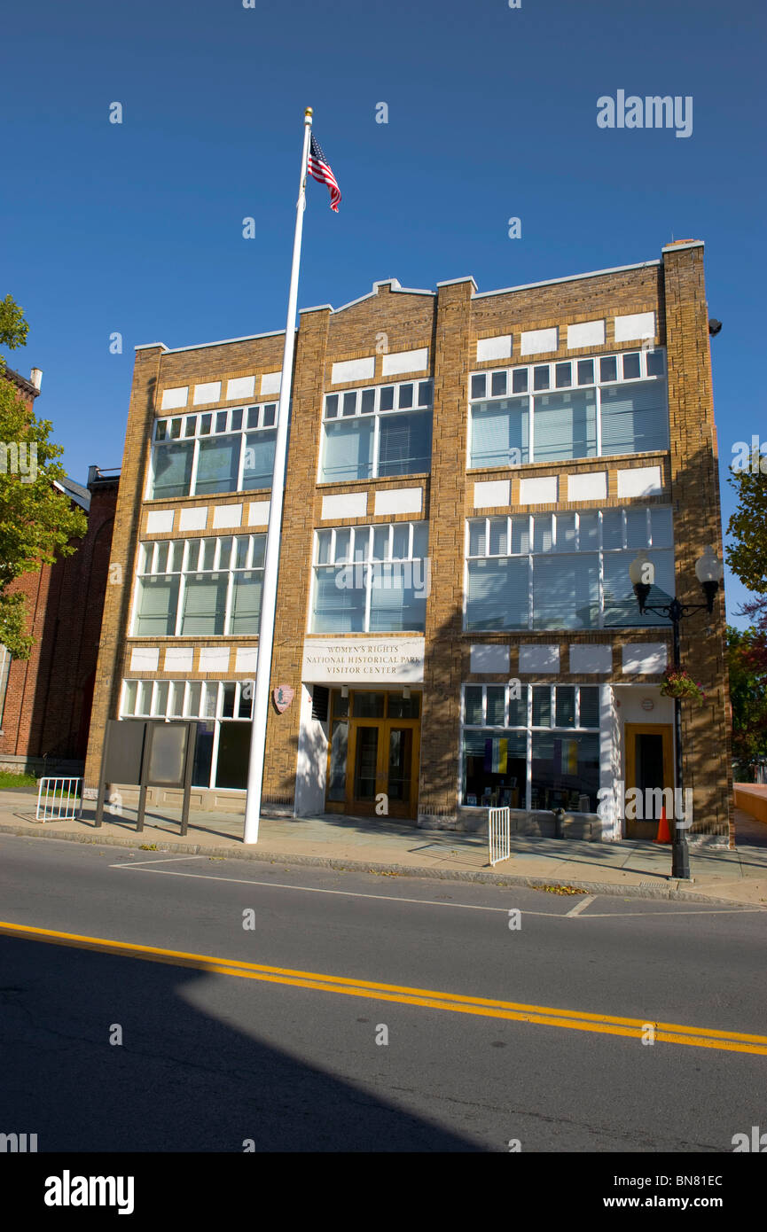 Parc historique national Women's Rights Seneca Falls, New York Banque D'Images