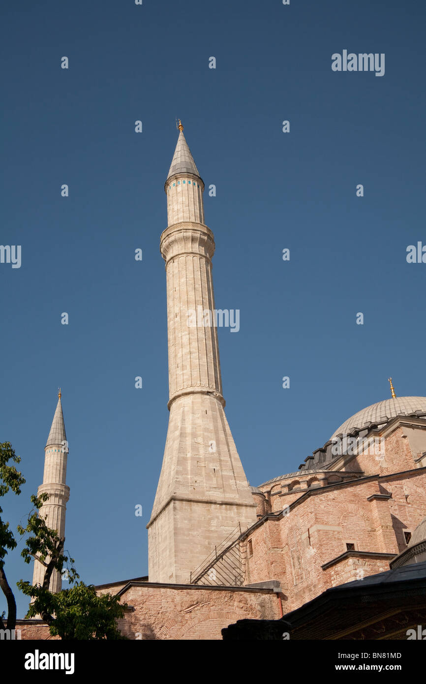 La mosquée Sainte Sophie, Istanbul, Turquie Banque D'Images