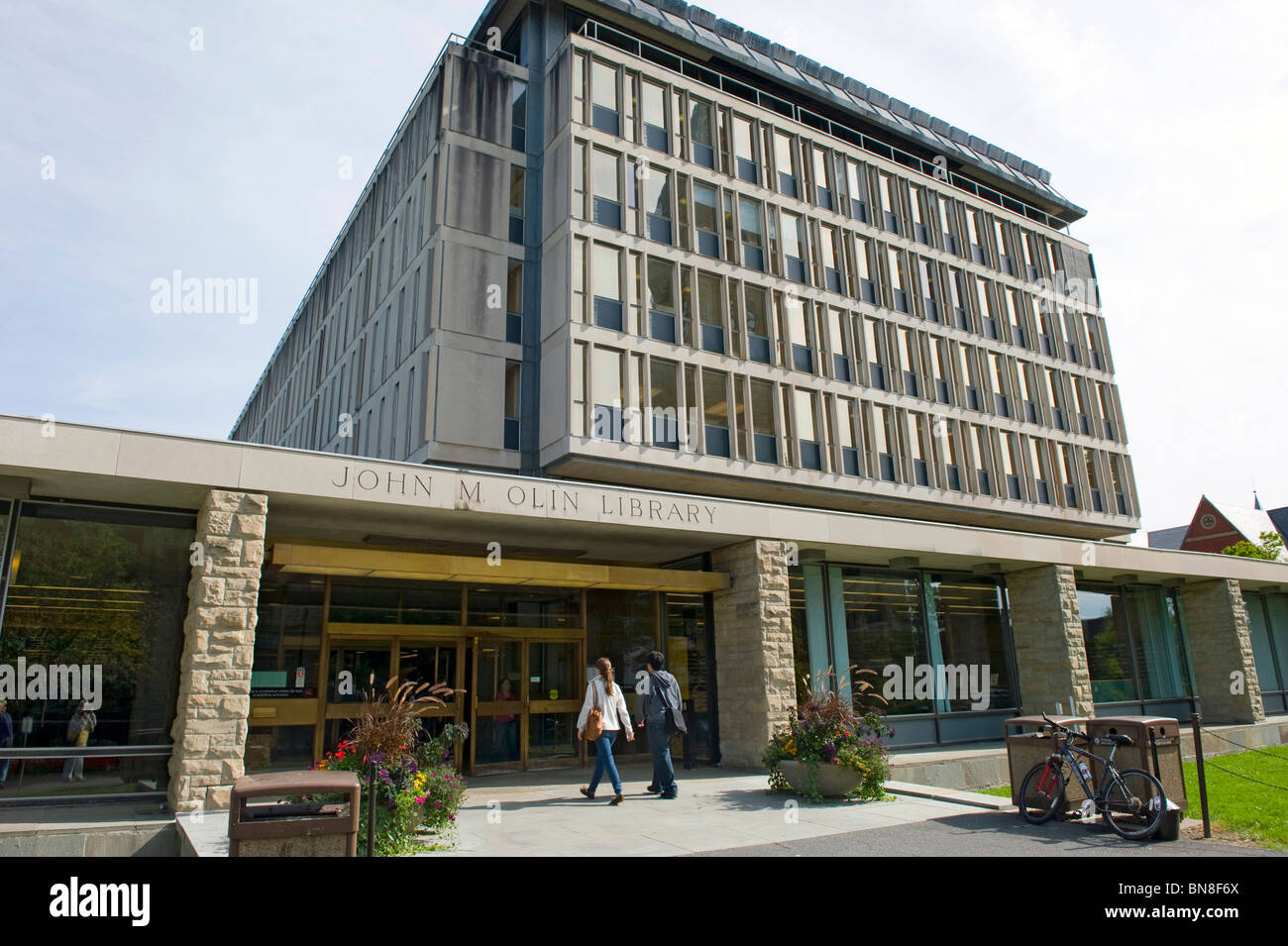 Bibliothèque d'Olin Cornell University Ithaca Campus New York Finger Lakes Region Banque D'Images Bibliothèque d'Olin Cornell University Ithaca Campus New York Finger Lakes Region Banque D'Images