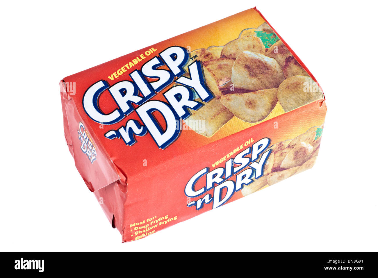 Bloc de Crisp à sec de l'huile végétale Banque D'Images