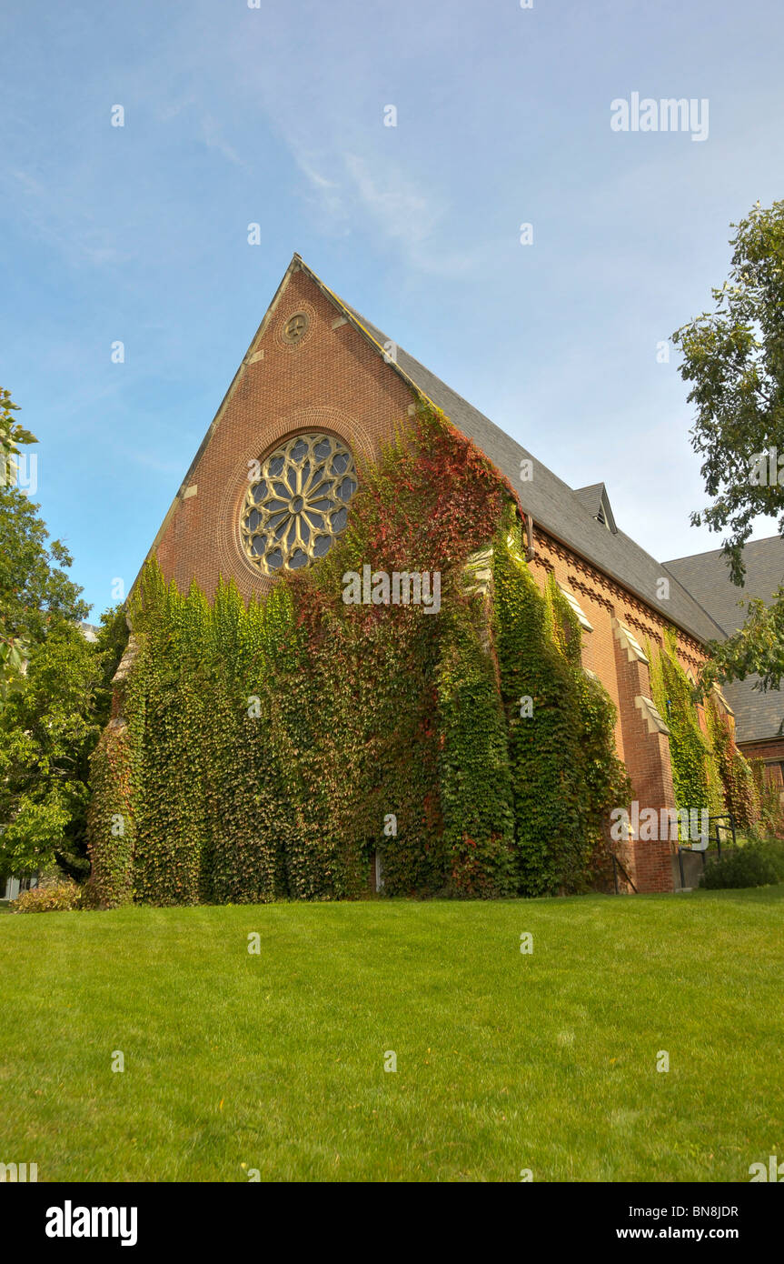 Campus de l'Université Cornell Chapelle Sage Ithaca New York Finger Lakes Region Banque D'Images
