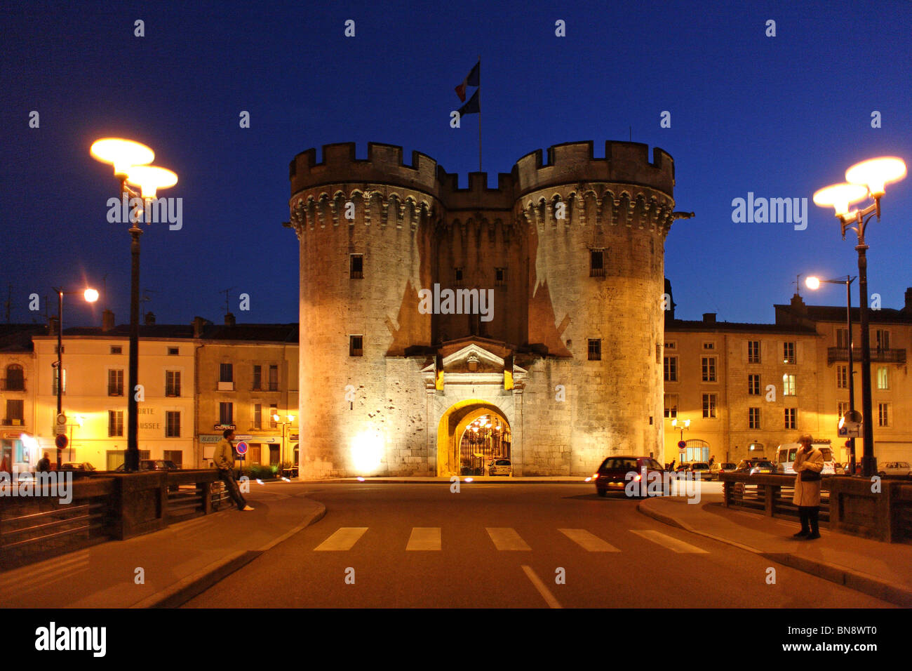 Chaussee Tower, Verdun, France Banque D'Images