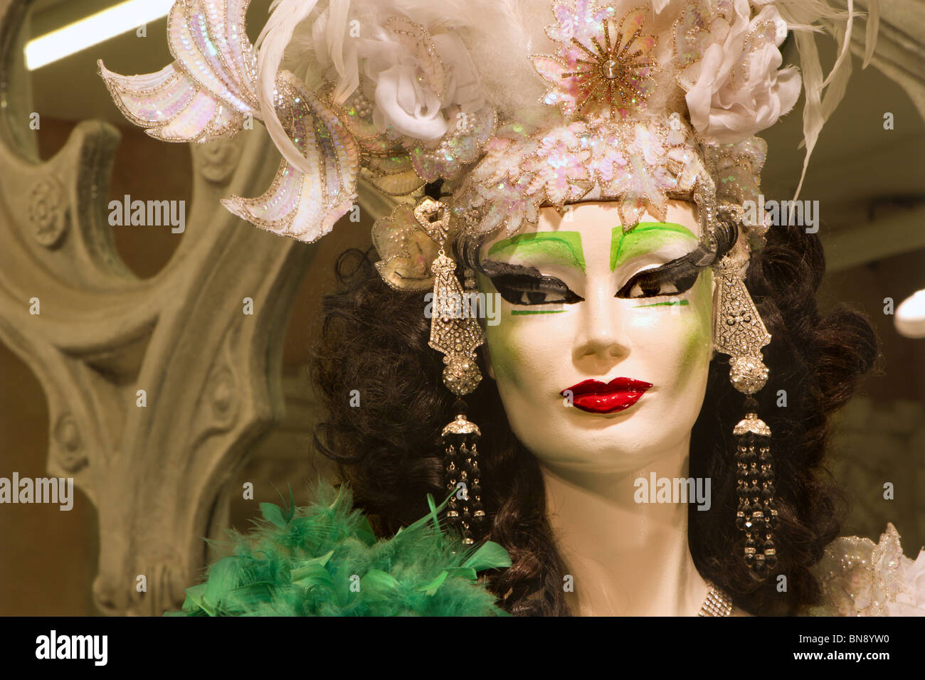 Figurine - Venise par Carnival Banque D'Images