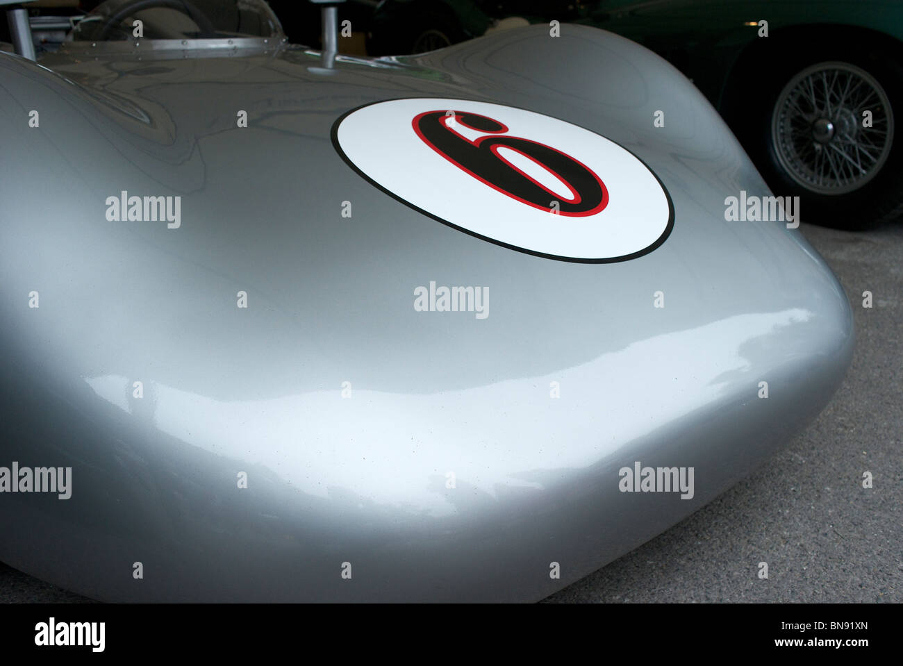 Vieille voiture Mercedes Benz Le mans Banque D'Images