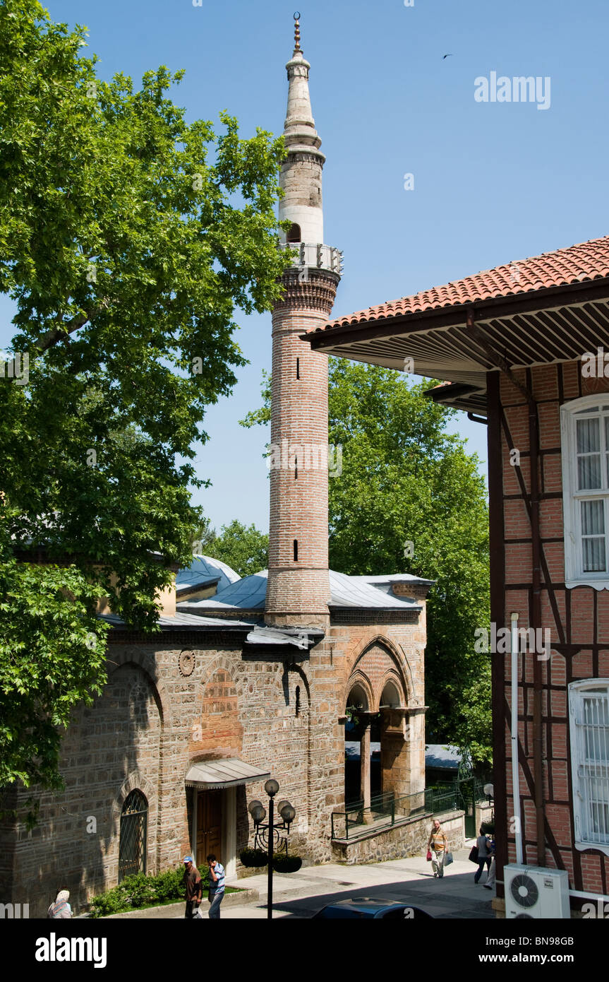 L'Islam Mosquée Orhan Gazi Camii Bursa Turquie ville ville Banque D'Images