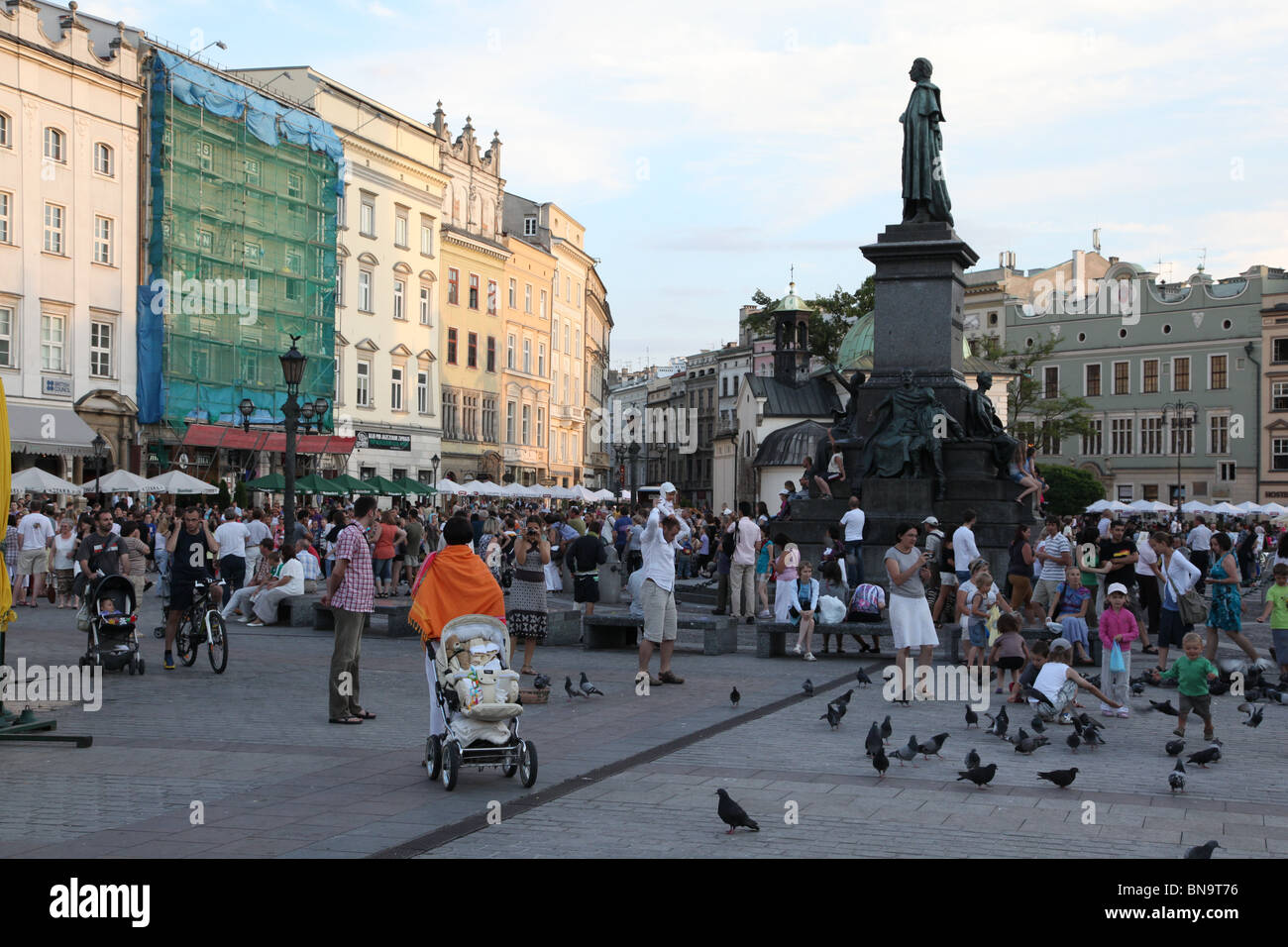 Pologne, Cracovie, centre-ville, Cracovie, Banque D'Images