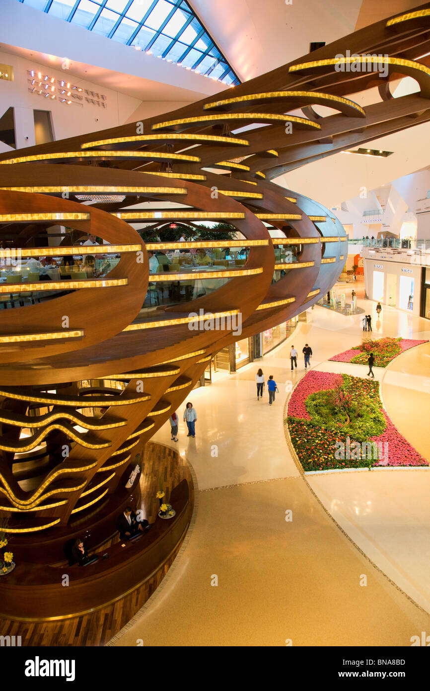 Vente au détail et de divertissement de cristaux, centre-ville, Las Vegas, Nevada. Banque D'Images