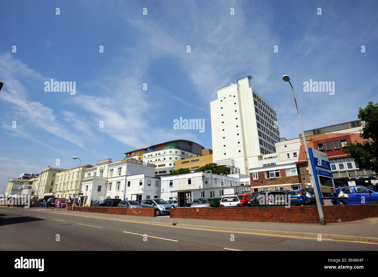 Le Royal Sussex County Hospital à Brighton Banque D'Images