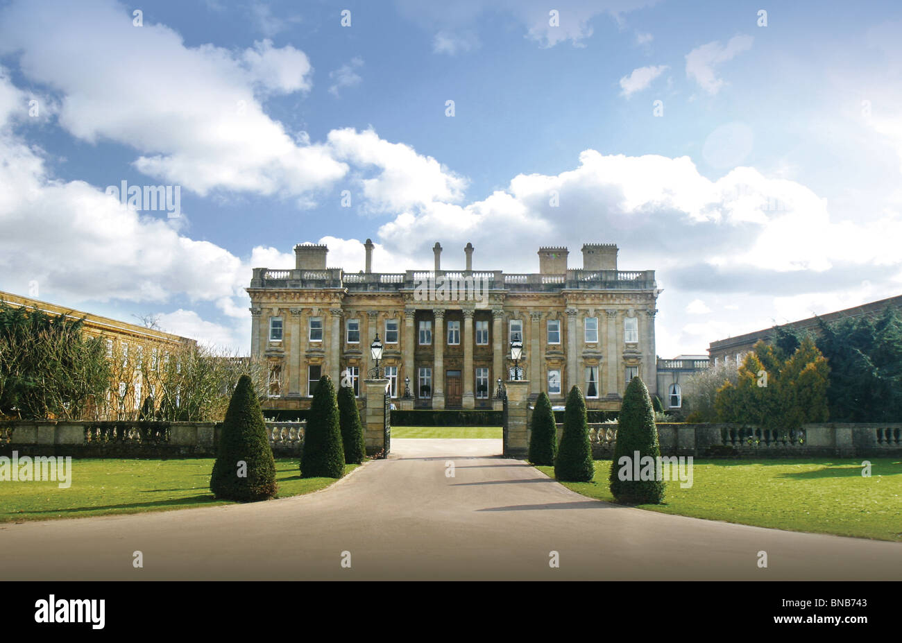 Heythrop Park Golf Course, Chipping Norton, Oxford. Le Nord de l'entrée
