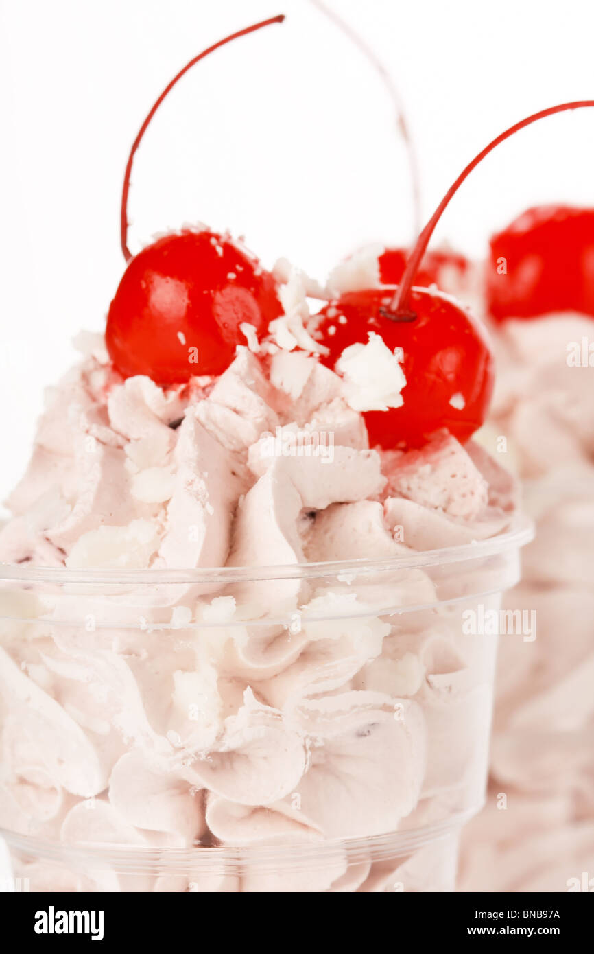 dessert de Berry Banque D'Images