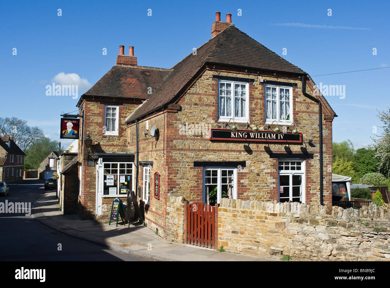 King William IV inn de Kingsthorpe Northampton UK Banque D'Images