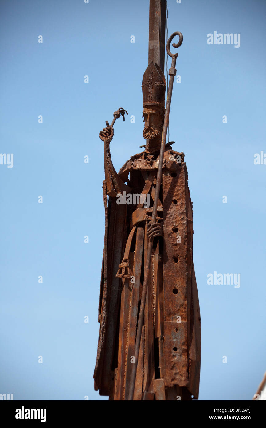 Statue de Don Quichotte de la Mancha (Don Quichotte) Espagnol caractère dans un roman de Miguel Cervantes. 106457 France10 Banque D'Images