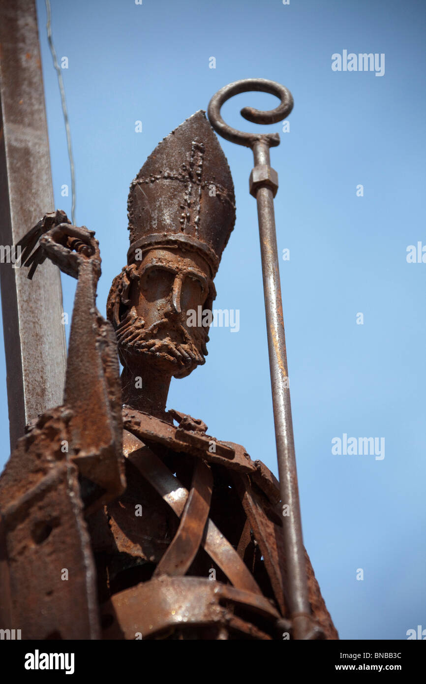 Statue de Don Quichotte de la Mancha (Don Quichotte) Espagnol caractère dans un roman de Miguel Cervantes. 106458 France10 Banque D'Images