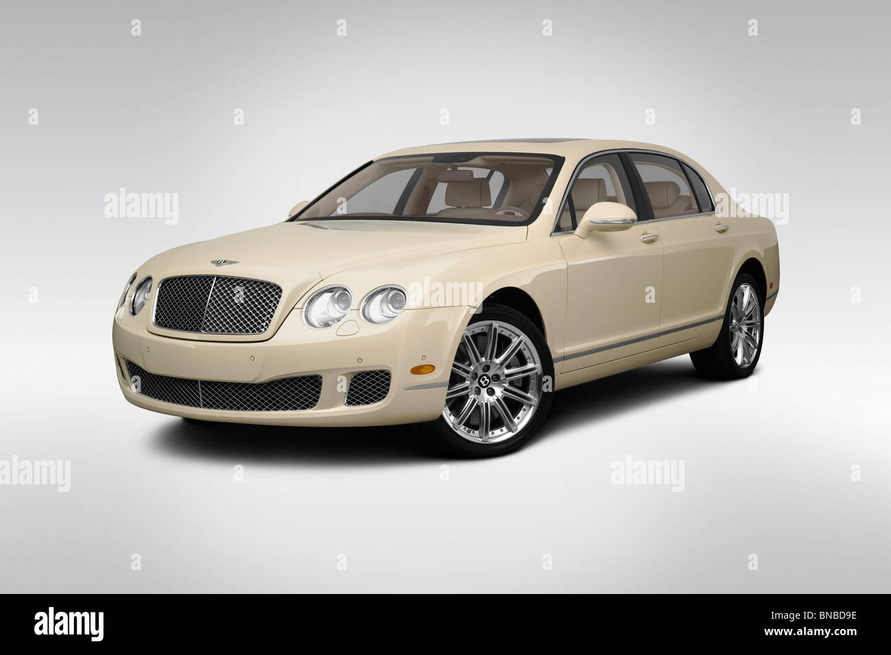 Bentley Continental Flying Spur Magnolia Banque D'Images