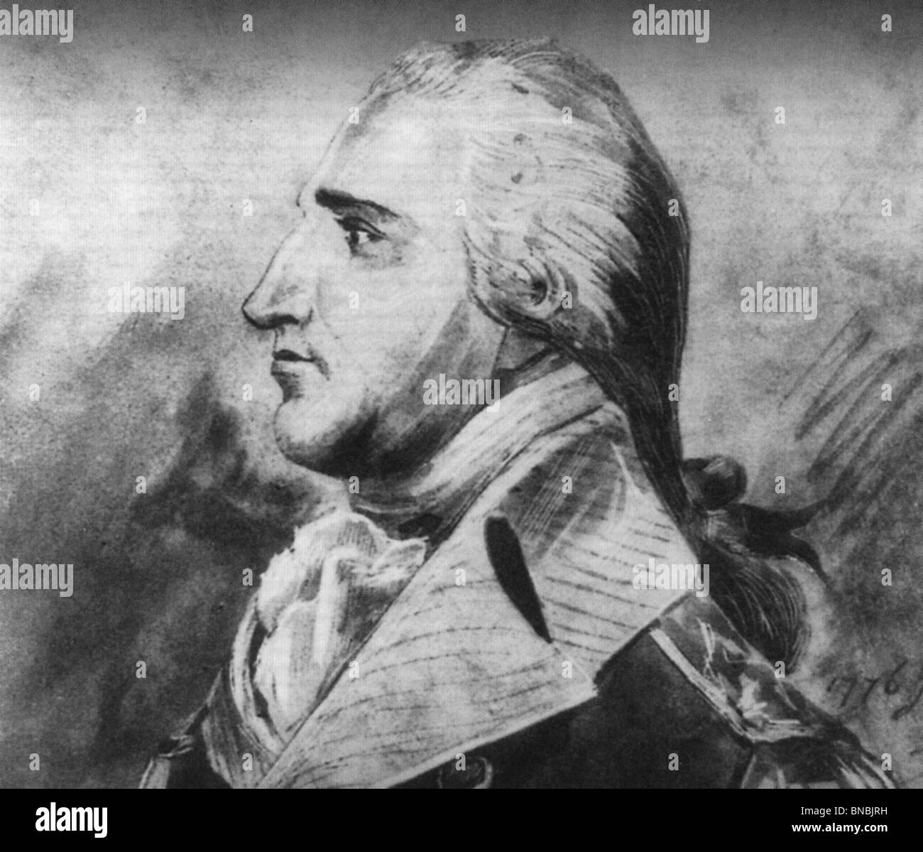 BENEDICT ARNOLD (1741-1801) général américain et turncoat Banque D'Images